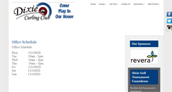 Desktop Screenshot of dixiecurlingclub.com